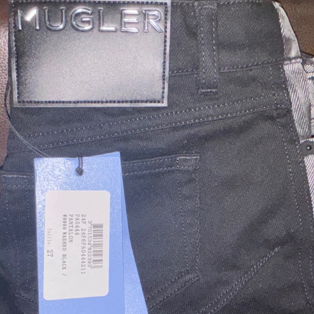 Mugler Two Tone Jeans (BRAND NEW/Still in box/Unworn)
